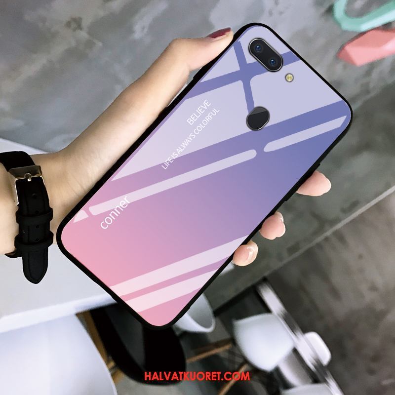 Oppo R15 Pro Kuoret Murtumaton Kotelo Net Red, Oppo R15 Pro Kuori Punainen