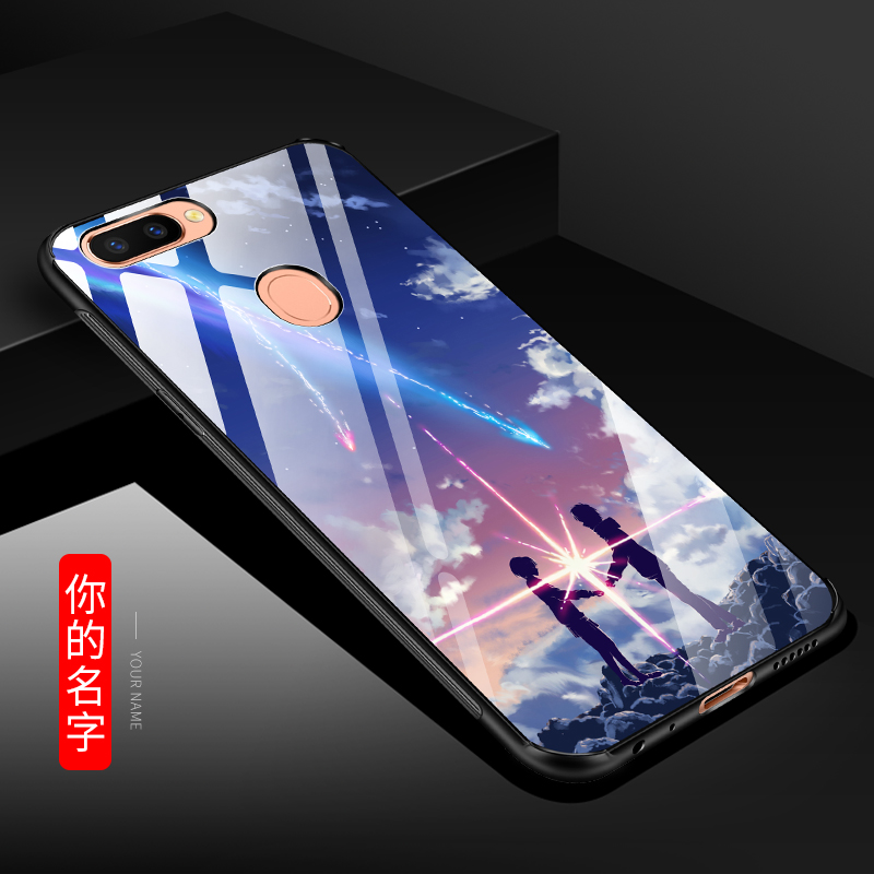 Oppo R15 Pro Kuoret Murtumaton Silikoni, Oppo R15 Pro Kuori Sininen Kotelo