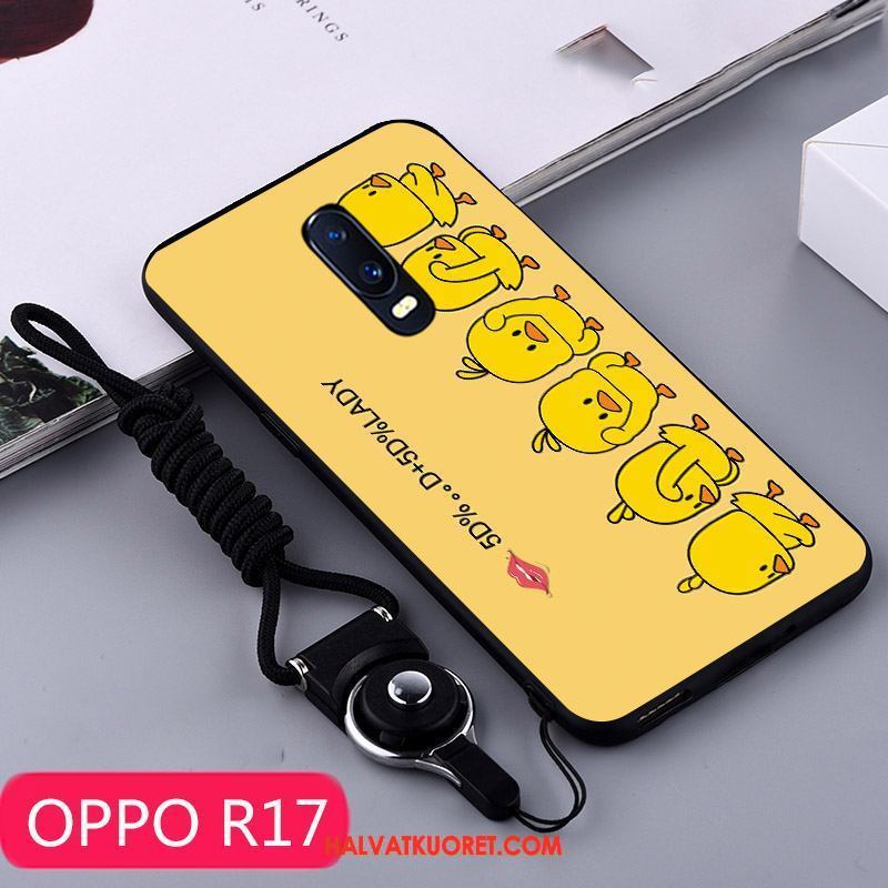 Oppo R17 Kuoret Keltainen Punainen Ohut, Oppo R17 Kuori Puhelimen Murtumaton