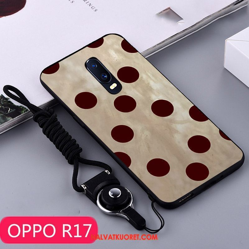 Oppo R17 Kuoret Keltainen Punainen Ohut, Oppo R17 Kuori Puhelimen Murtumaton