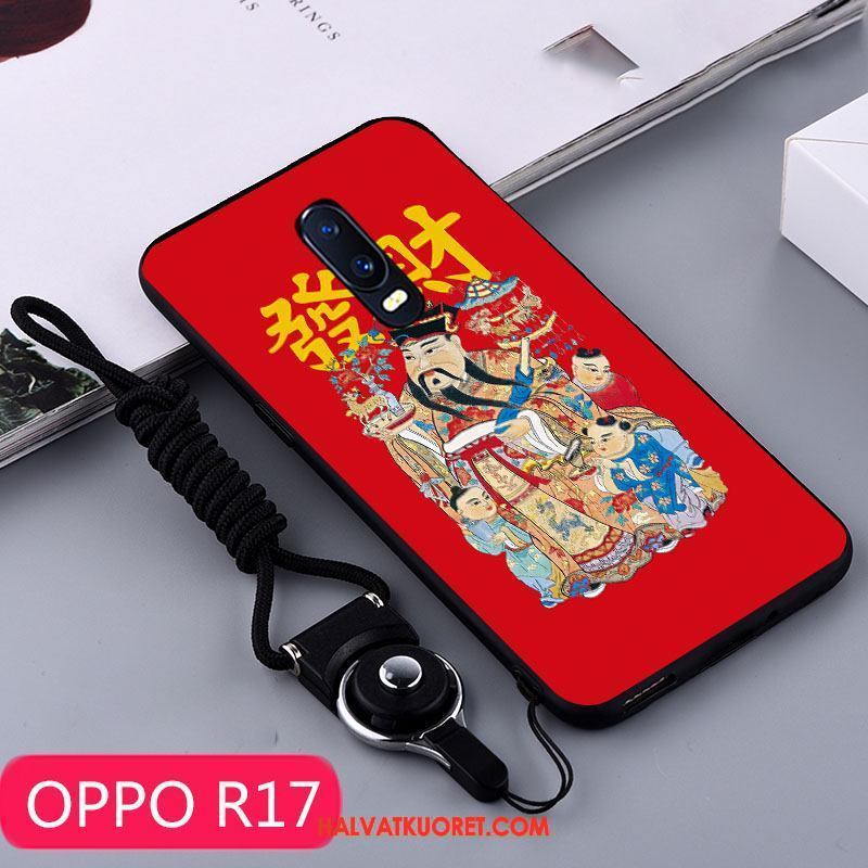 Oppo R17 Kuoret Keltainen Punainen Ohut, Oppo R17 Kuori Puhelimen Murtumaton