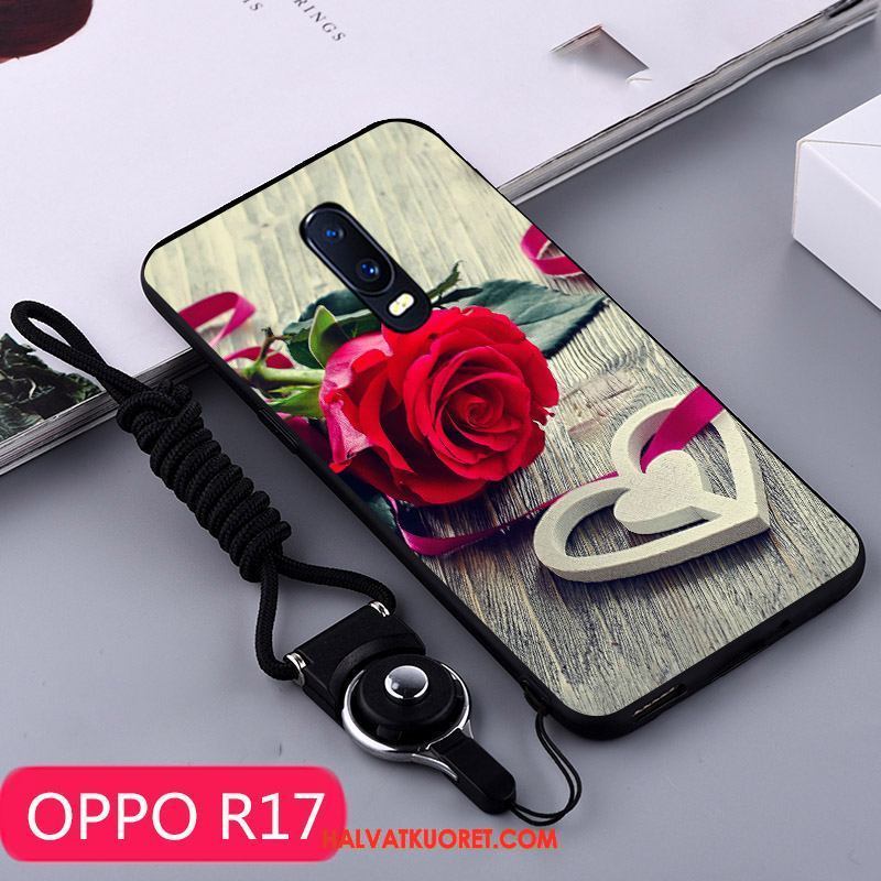 Oppo R17 Kuoret Keltainen Punainen Ohut, Oppo R17 Kuori Puhelimen Murtumaton