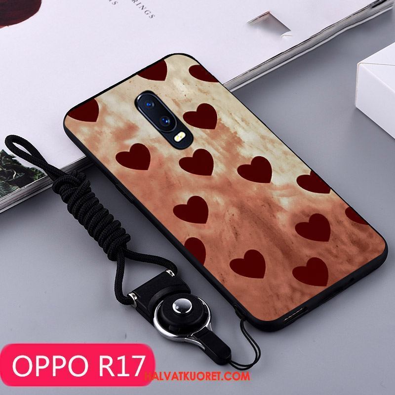 Oppo R17 Kuoret Keltainen Punainen Ohut, Oppo R17 Kuori Puhelimen Murtumaton