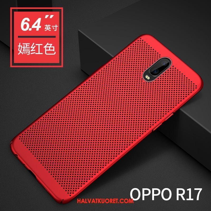 Oppo R17 Kuoret Kotelo Suojaus Silikoni, Oppo R17 Kuori Sininen Pesty Suede