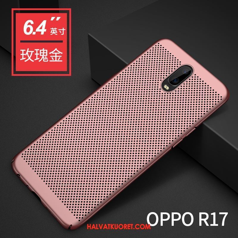 Oppo R17 Kuoret Kotelo Suojaus Silikoni, Oppo R17 Kuori Sininen Pesty Suede