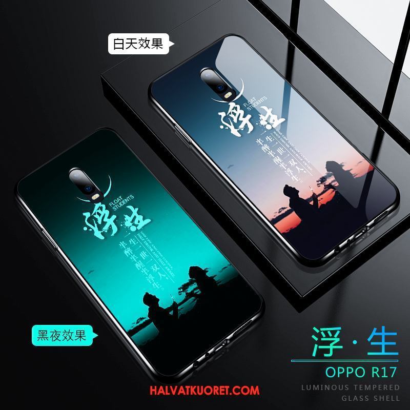 Oppo R17 Kuoret Lasi Kirkas Luova, Oppo R17 Kuori Suojaus Trendi