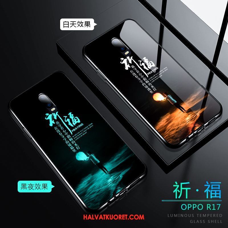 Oppo R17 Kuoret Lasi Kirkas Luova, Oppo R17 Kuori Suojaus Trendi