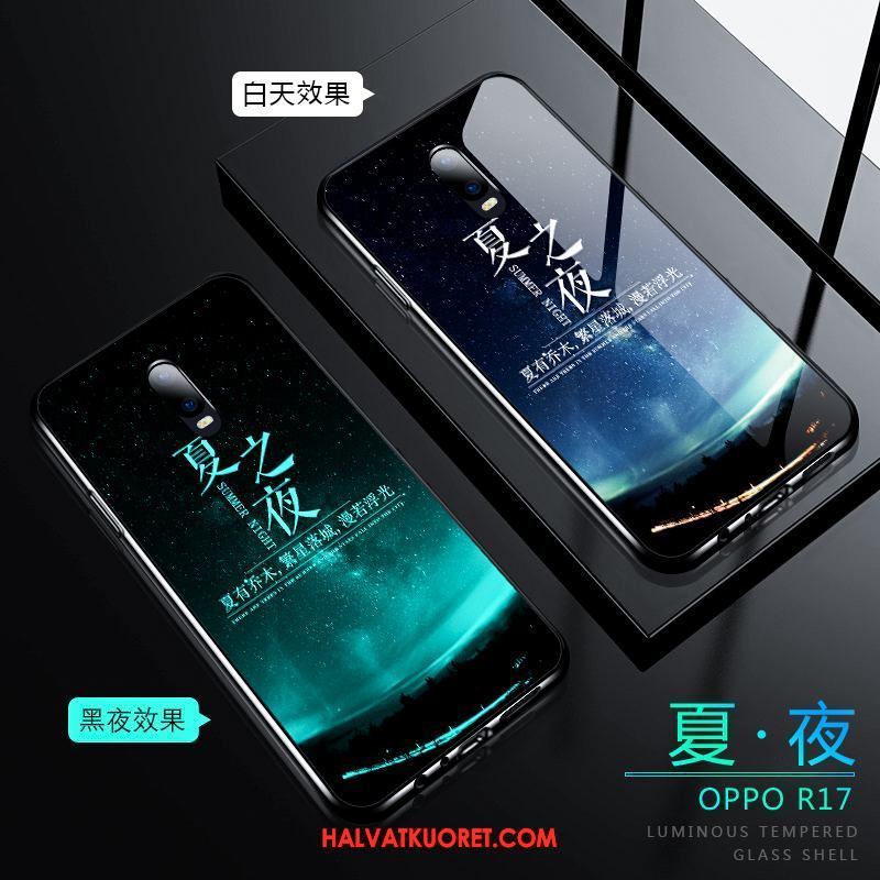 Oppo R17 Kuoret Lasi Kirkas Luova, Oppo R17 Kuori Suojaus Trendi