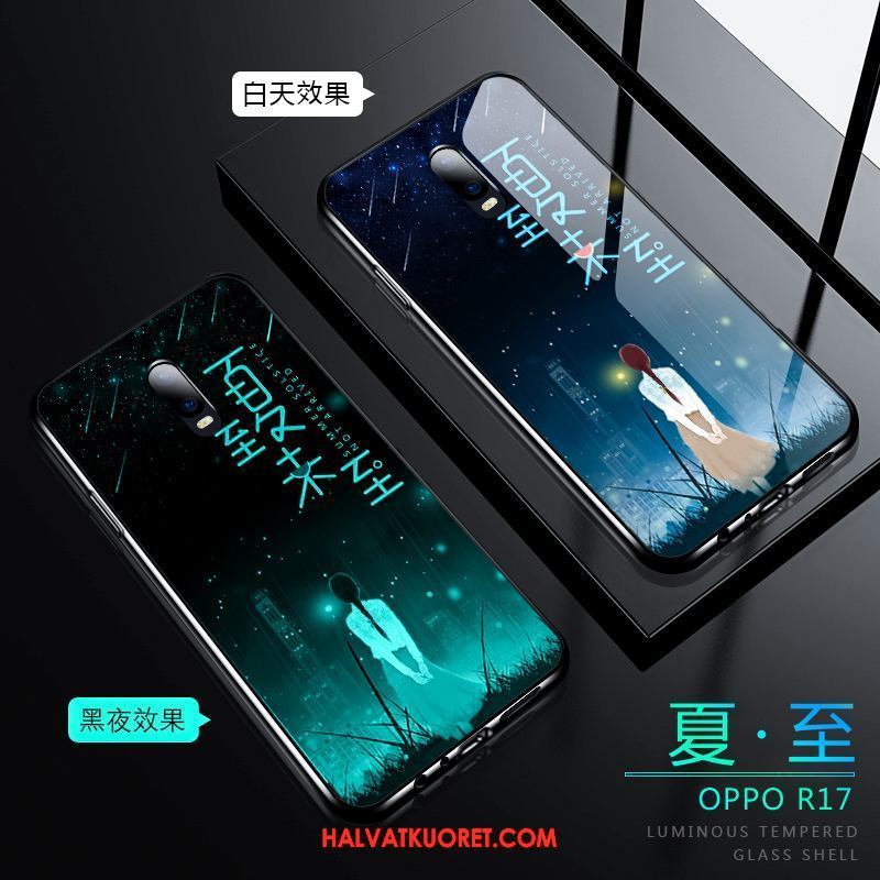 Oppo R17 Kuoret Lasi Kirkas Luova, Oppo R17 Kuori Suojaus Trendi