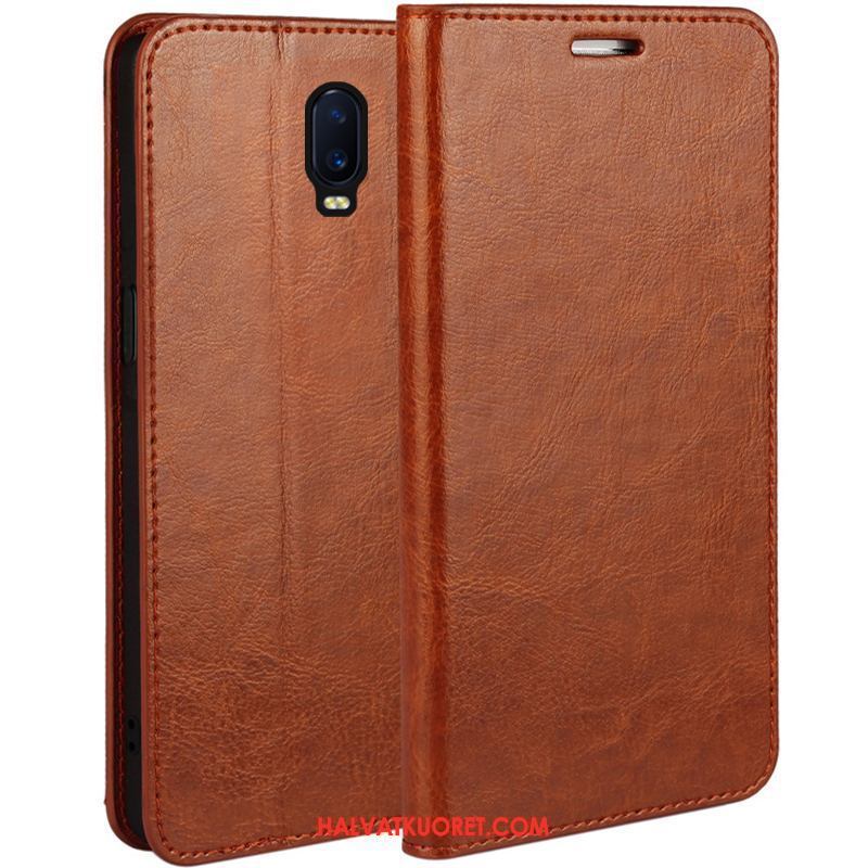 Oppo R17 Kuoret Nahkakotelo Trendi Luova, Oppo R17 Kuori Punainen All Inclusive