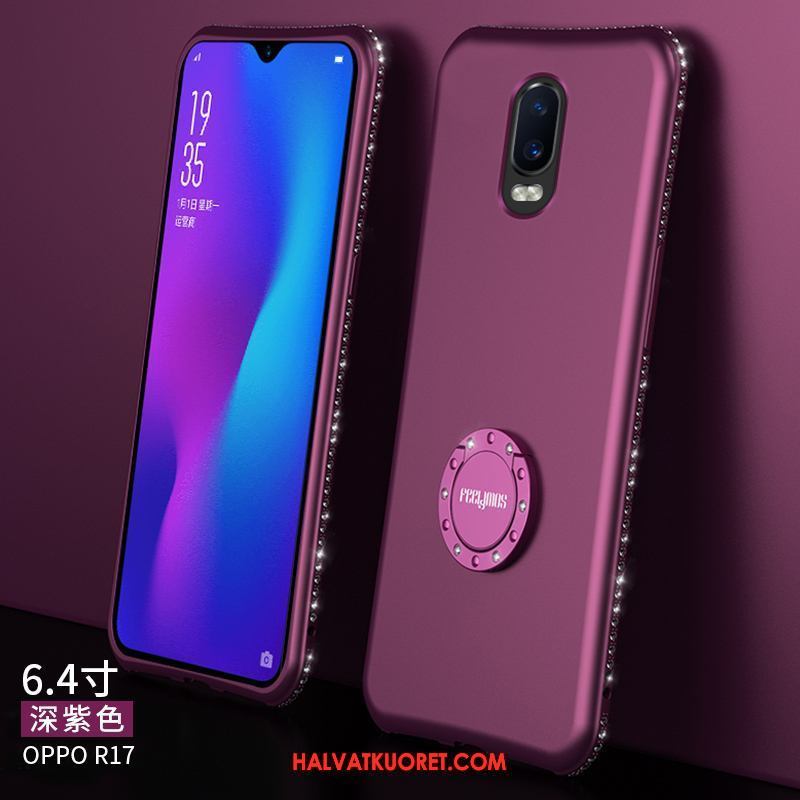 Oppo R17 Kuoret Ohut Tide-brändi Puhelimen, Oppo R17 Kuori Pehmeä Neste Violetti