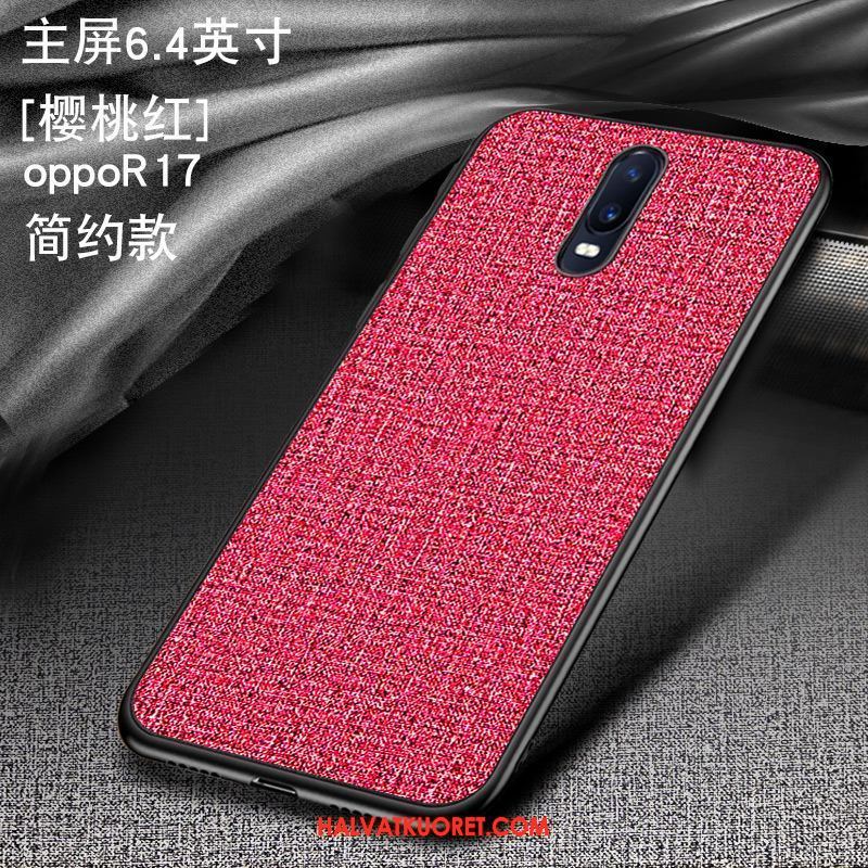 Oppo R17 Kuoret Silikoni Ultra Persoonallisuus, Oppo R17 Kuori Pesty Suede Uusi