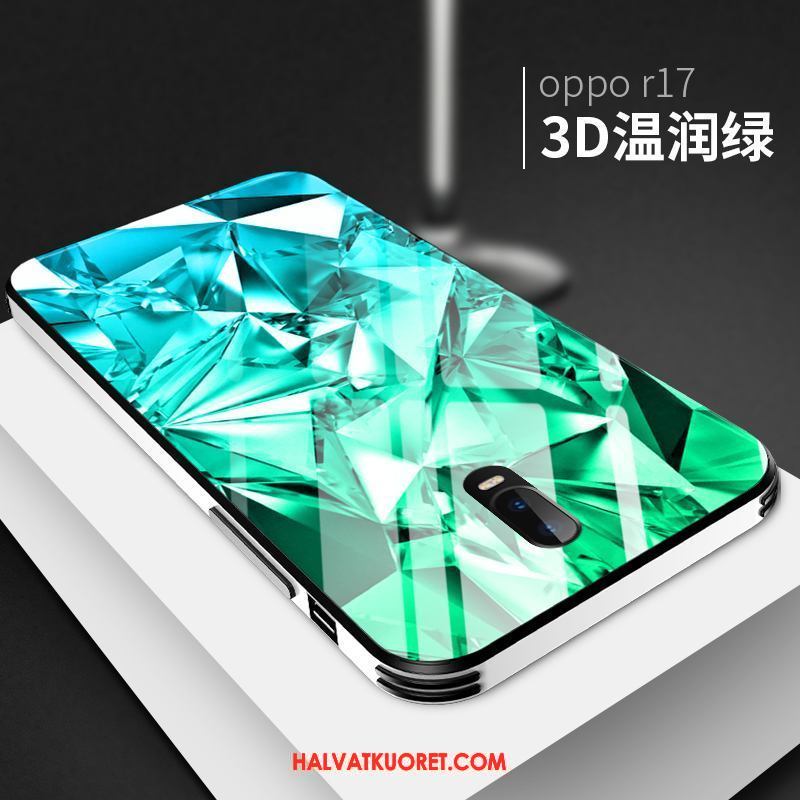 Oppo R17 Kuoret Suojaus Net Red Lasi, Oppo R17 Kuori Luova Puhelimen