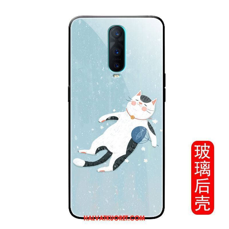 Oppo R17 Pro Kuoret Lasi Net Red Puhelimen, Oppo R17 Pro Kuori Peili Kissa