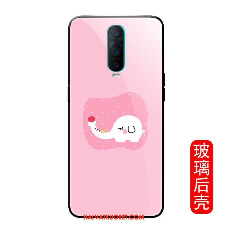 Oppo R17 Pro Kuoret Lasi Persoonallisuus Ihana, Oppo R17 Pro Kuori Peili Net Red