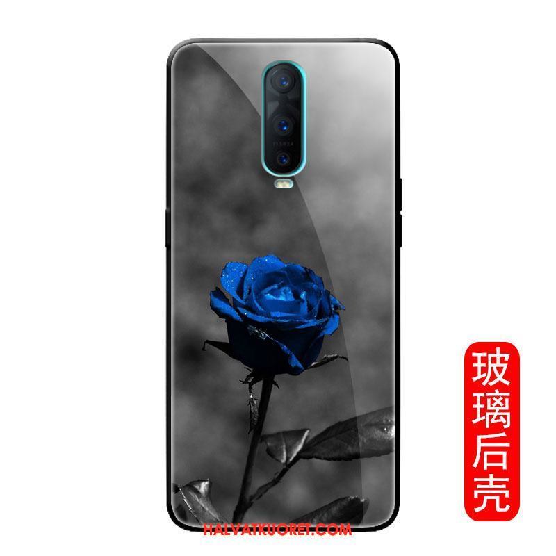 Oppo R17 Pro Kuoret Net Red Musta, Oppo R17 Pro Kuori Kukka Vuosikerta