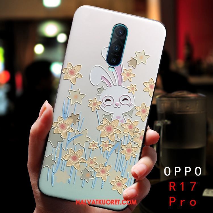 Oppo R17 Pro Kuoret Pesty Suede Luova All Inclusive, Oppo R17 Pro Kuori Silikoni