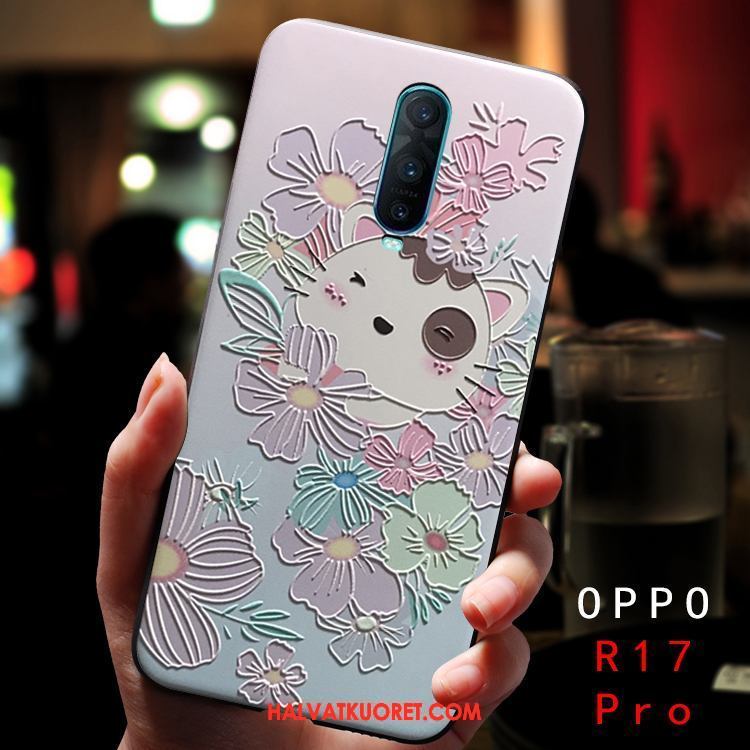 Oppo R17 Pro Kuoret Pesty Suede Luova All Inclusive, Oppo R17 Pro Kuori Silikoni