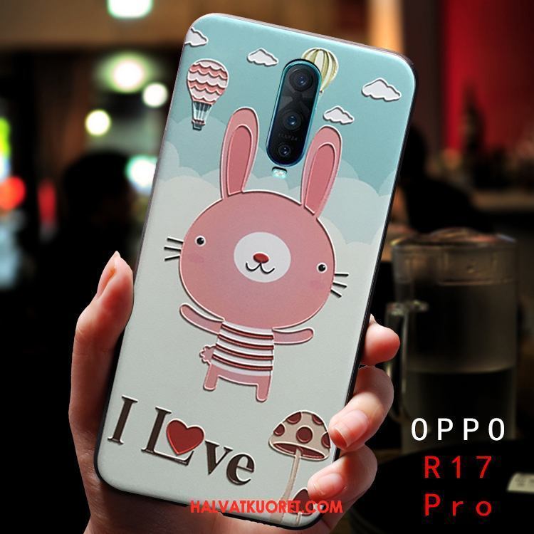 Oppo R17 Pro Kuoret Pesty Suede Luova All Inclusive, Oppo R17 Pro Kuori Silikoni