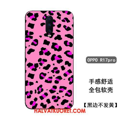 Oppo R17 Pro Kuoret Puhelimen Murtumaton Punainen, Oppo R17 Pro Kuori Tyylikäs Leopardi