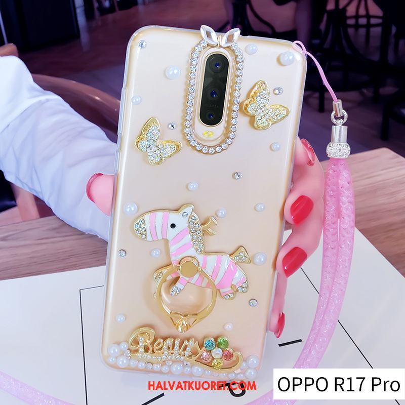 Oppo R17 Pro Kuoret Rengas Luova Ripustettavat Koristeet, Oppo R17 Pro Kuori Murtumaton Suojaus