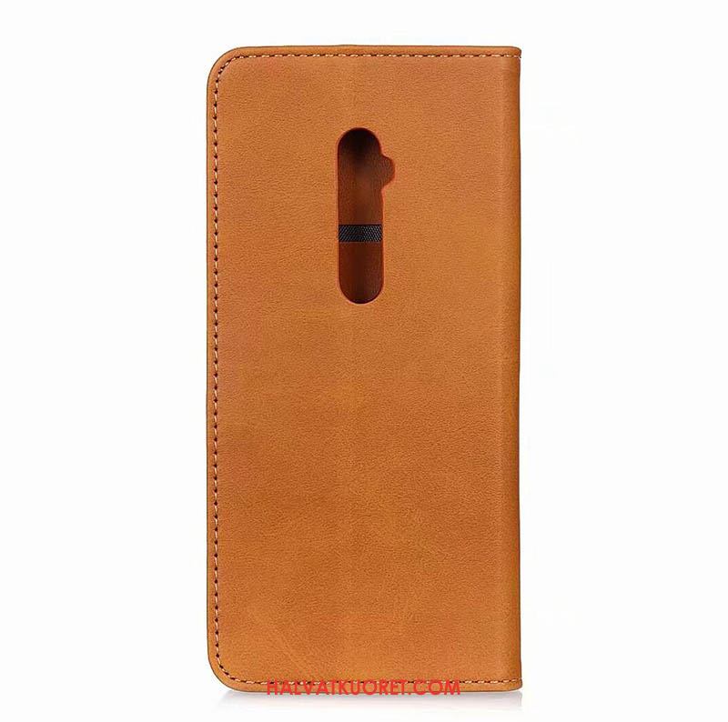 Oppo Reno 10x Zoom Kuoret Salkku Suojaus Keltainen, Oppo Reno 10x Zoom Kuori Puhelimen