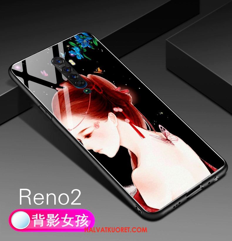 Oppo Reno 2 Kuoret All Inclusive Uusi Karkaisu, Oppo Reno 2 Kuori Persoonallisuus Ohut