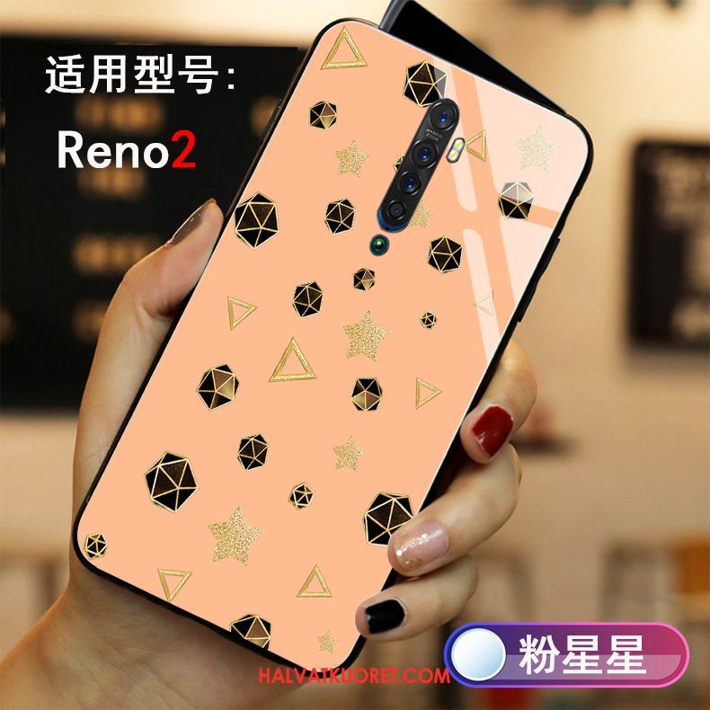 Oppo Reno 2 Kuoret Kotelo Lasi Suojaus, Oppo Reno 2 Kuori Tila Valkoinen