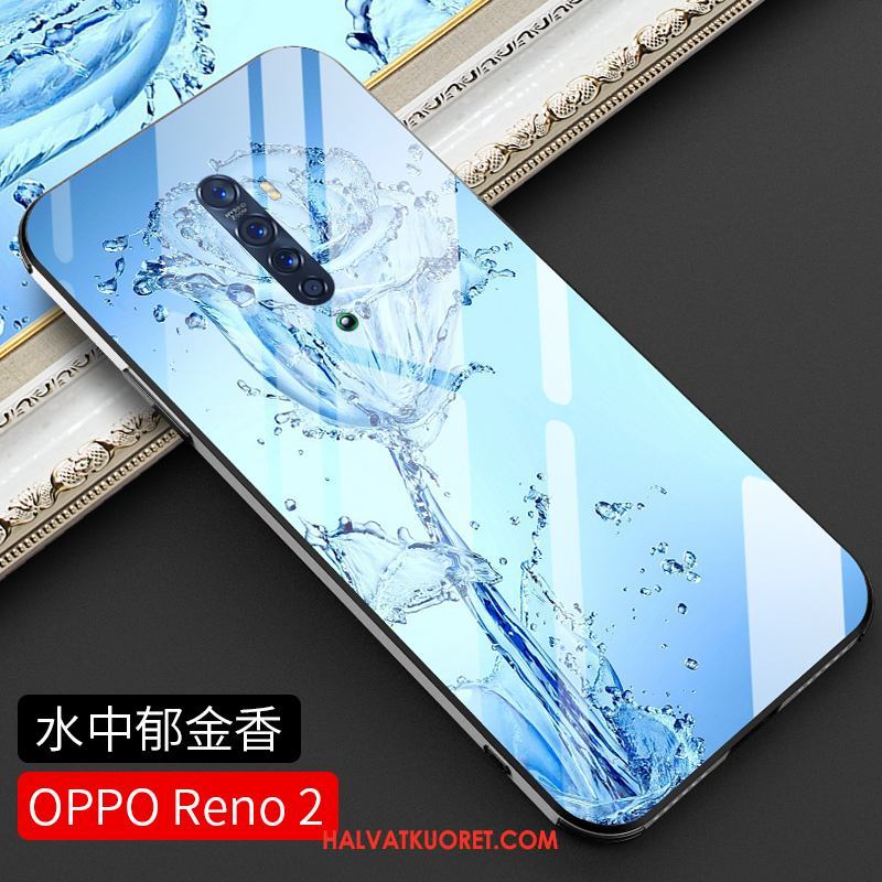 Oppo Reno 2 Kuoret Lasi Puhelimen Net Red, Oppo Reno 2 Kuori Kiinalainen Tyyli Murtumaton