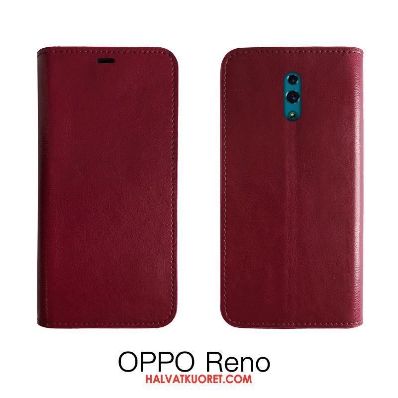 Oppo Reno 2 Kuoret Lehmä Puhelimen Kotelo, Oppo Reno 2 Kuori All Inclusive Nahkakotelo