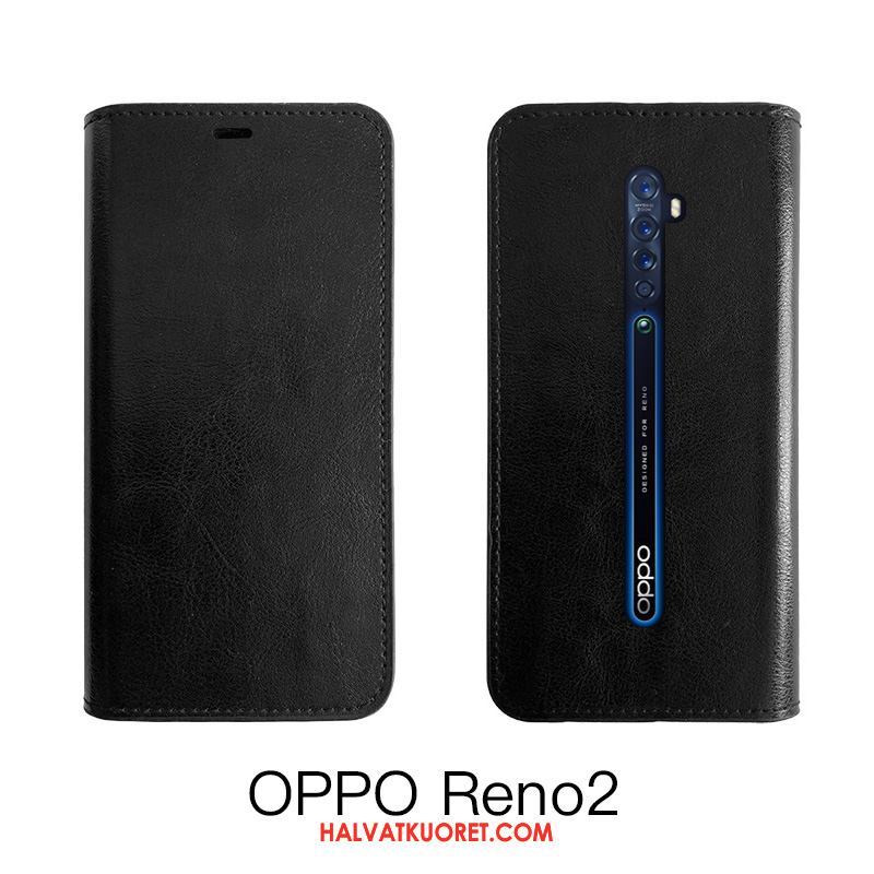 Oppo Reno 2 Kuoret Lehmä Puhelimen Kotelo, Oppo Reno 2 Kuori All Inclusive Nahkakotelo