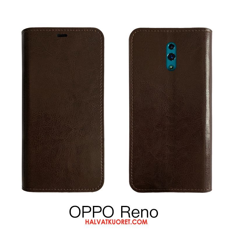 Oppo Reno 2 Kuoret Lehmä Puhelimen Kotelo, Oppo Reno 2 Kuori All Inclusive Nahkakotelo