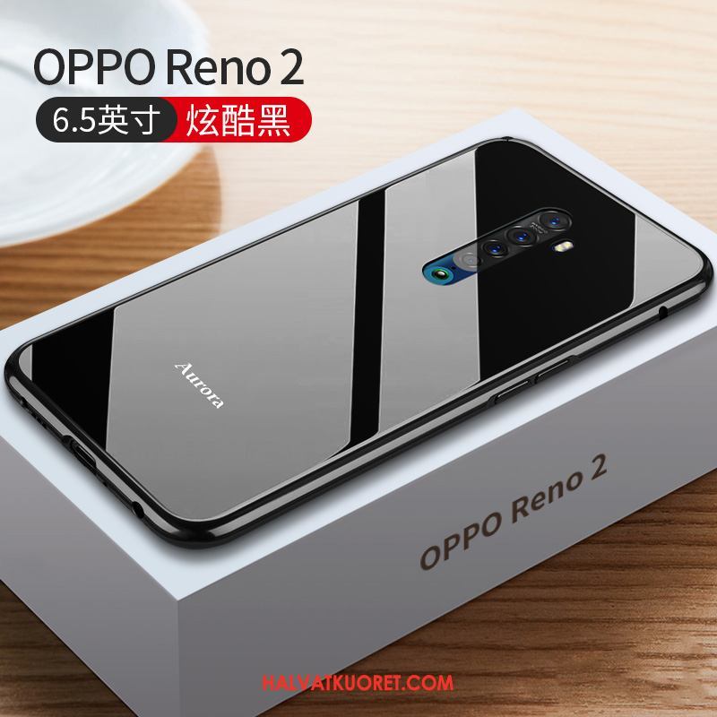 Oppo Reno 2 Kuoret Metalli Kehys Net Red, Oppo Reno 2 Kuori All Inclusive Ultra