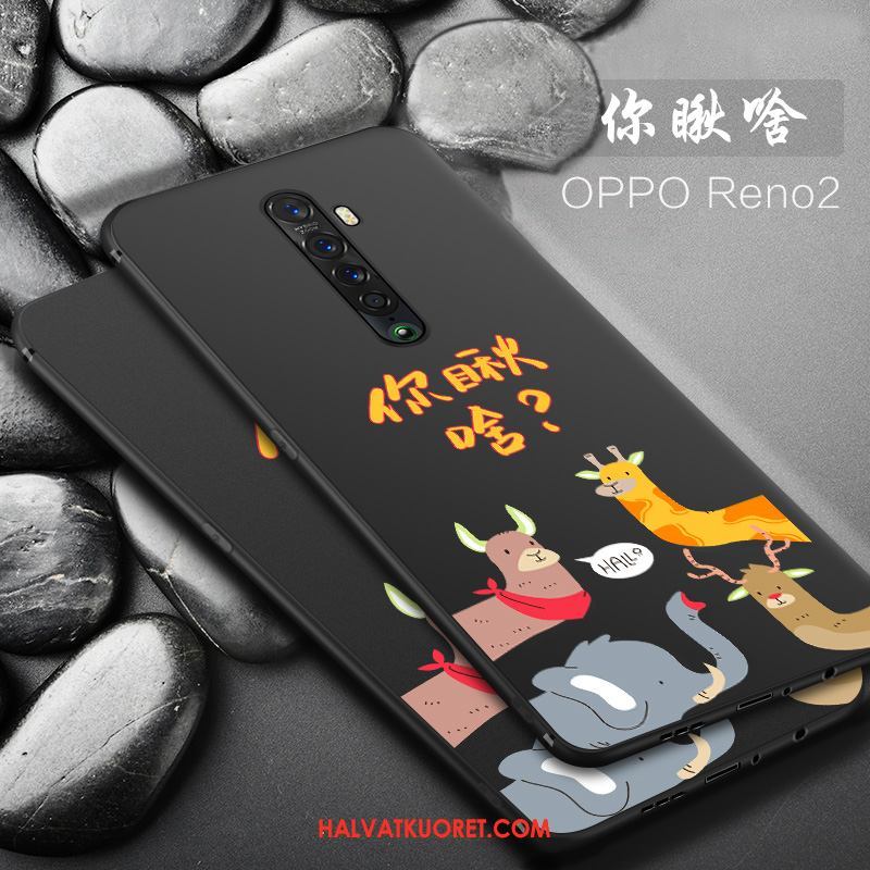 Oppo Reno 2 Kuoret Silikoni All Inclusive, Oppo Reno 2 Kuori Puhelimen Suojaus