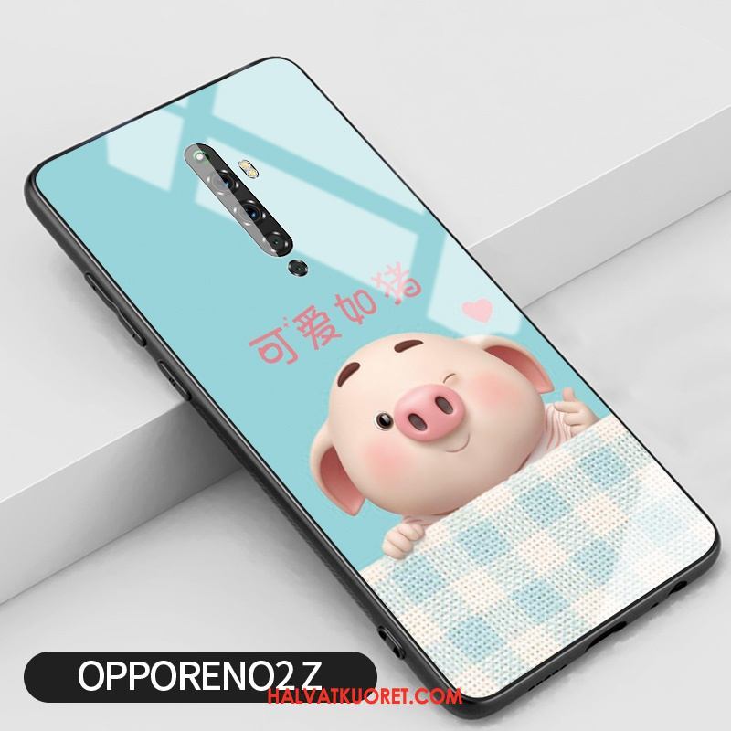 Oppo Reno 2 Z Kuoret All Inclusive Puhelimen Sarjakuva, Oppo Reno 2 Z Kuori Rakastunut Lasi