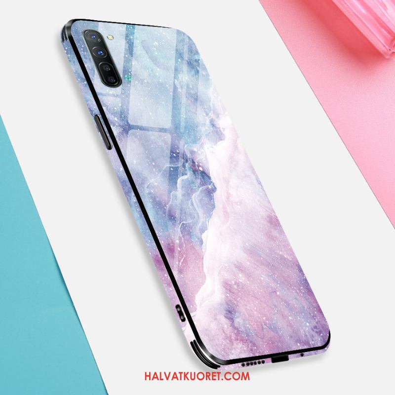 Oppo Reno 3 Kuoret Luova Tila Kotelo, Oppo Reno 3 Kuori Ylellisyys Sininen