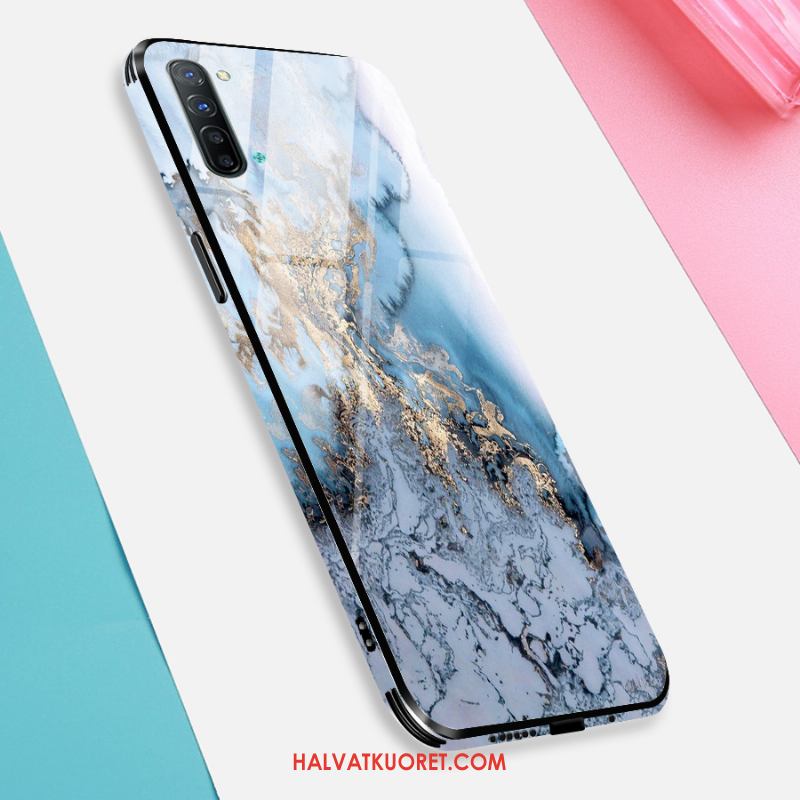 Oppo Reno 3 Kuoret Luova Tila Kotelo, Oppo Reno 3 Kuori Ylellisyys Sininen