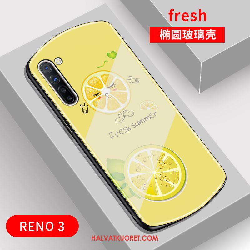 Oppo Reno 3 Kuoret Net Red Ihana Lasi, Oppo Reno 3 Kuori Peili Trendi