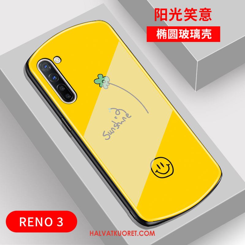 Oppo Reno 3 Kuoret Net Red Ihana Lasi, Oppo Reno 3 Kuori Peili Trendi