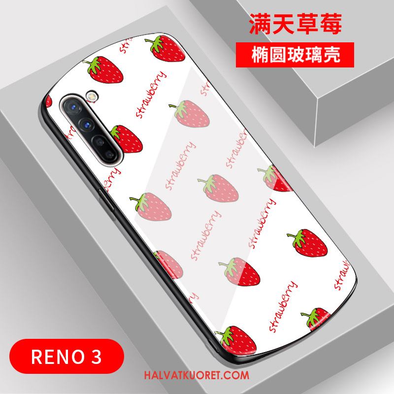 Oppo Reno 3 Kuoret Net Red Ihana Lasi, Oppo Reno 3 Kuori Peili Trendi