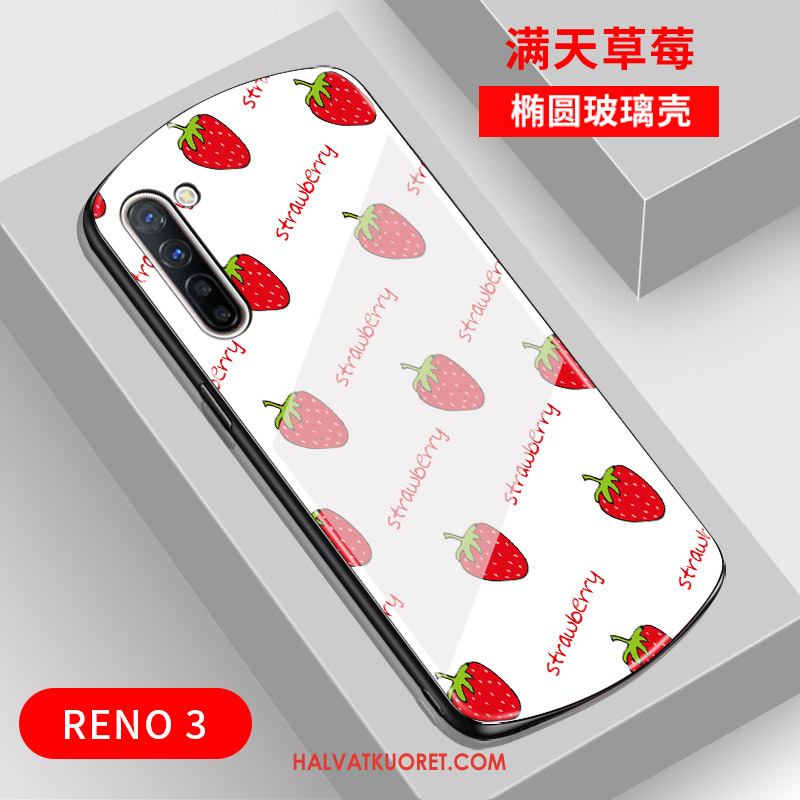 Oppo Reno 3 Kuoret Net Red Ihana Lasi, Oppo Reno 3 Kuori Peili Trendi