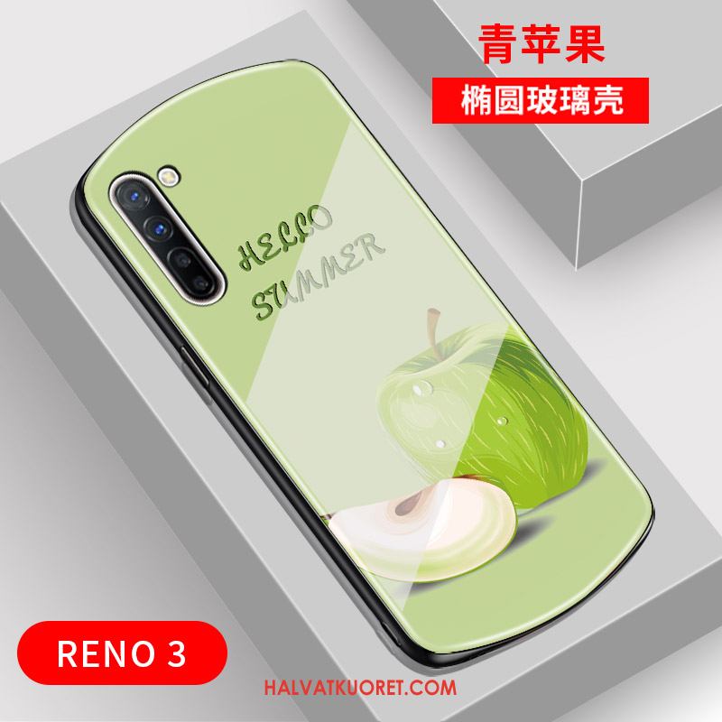 Oppo Reno 3 Kuoret Net Red Ihana Lasi, Oppo Reno 3 Kuori Peili Trendi