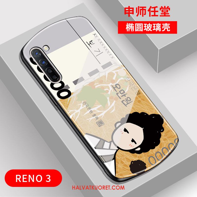 Oppo Reno 3 Kuoret Net Red Ihana Lasi, Oppo Reno 3 Kuori Peili Trendi