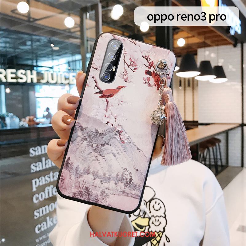 Oppo Reno 3 Pro Kuoret Vuosikerta Suojaus, Oppo Reno 3 Pro Kuori Palatsi Silikoni