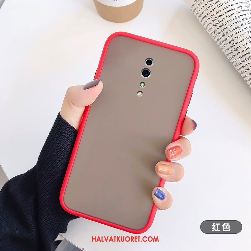 Oppo Reno Z Kuoret Kotelo Pesty Suede Kukkakuvio, Oppo Reno Z Kuori Persoonallisuus