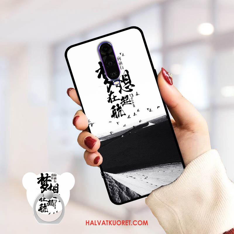 Oppo Rx17 Pro Kuoret All Inclusive Puhelimen Pehmeä Neste, Oppo Rx17 Pro Kuori Näytönsuojus Sininen