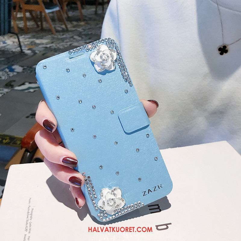 Oppo Rx17 Pro Kuoret Ihana Rhinestone Inlay Trendi, Oppo Rx17 Pro Kuori Sininen Puhelimen