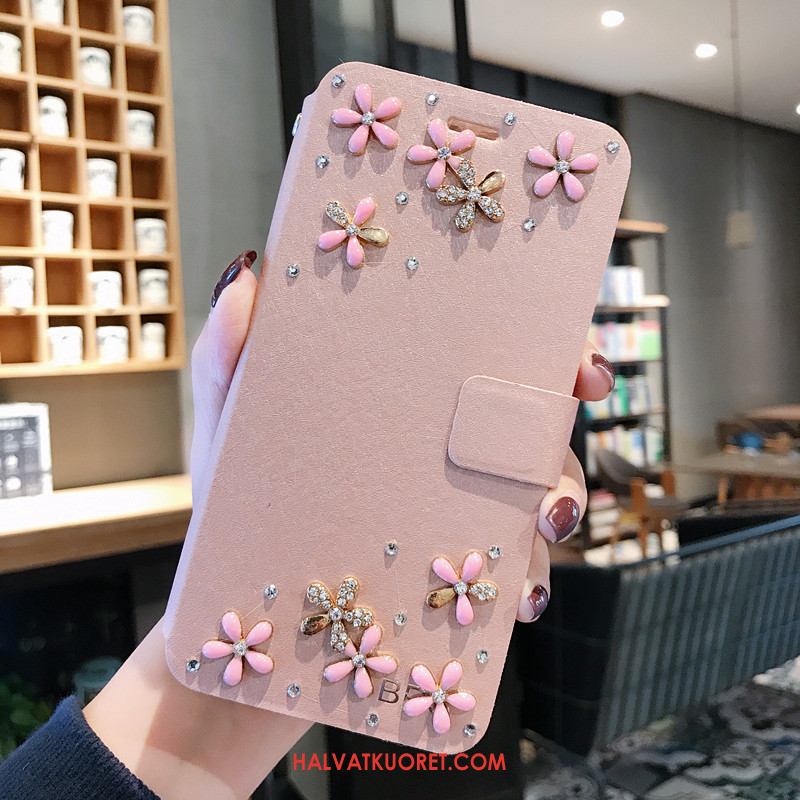 Oppo Rx17 Pro Kuoret Ihana Rhinestone Inlay Trendi, Oppo Rx17 Pro Kuori Sininen Puhelimen