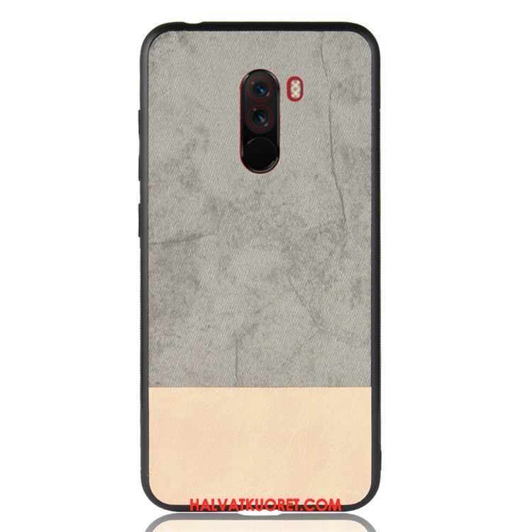 Pocophone F1 Kuoret All Inclusive Pieni, Pocophone F1 Kuori Musta Kotelo Beige