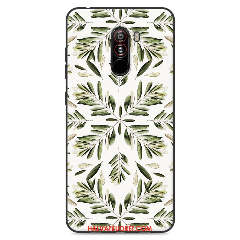 Pocophone F1 Kuoret All Inclusive Tide-brändi Silikoni, Pocophone F1 Kuori Sarjakuva Ihana Beige